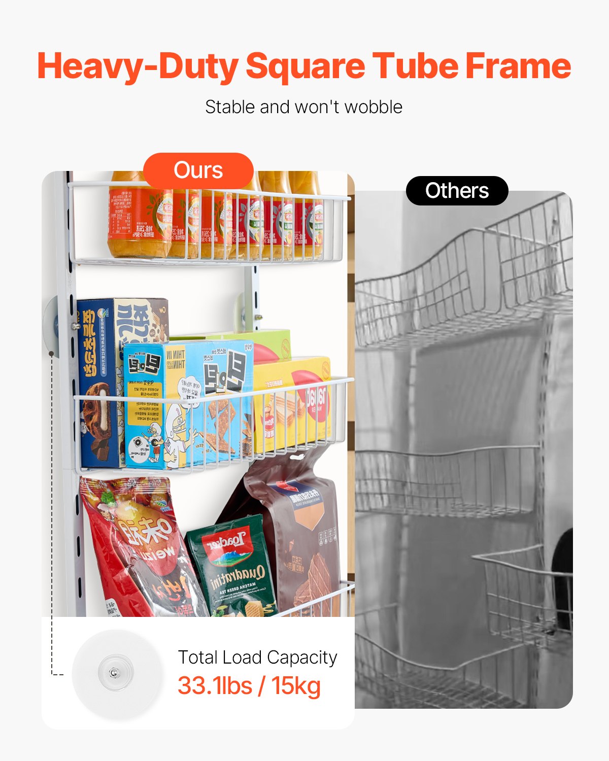 10-Tier Over-the-Door Pantry Organizer - image 5