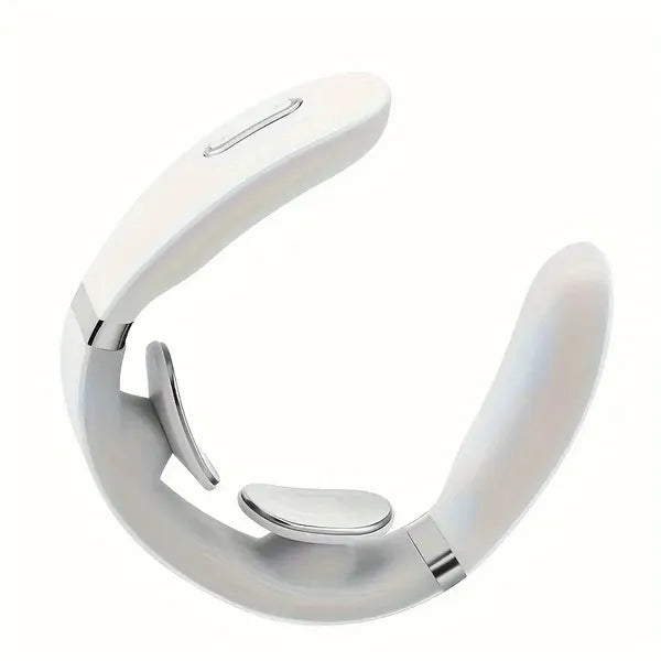 Wearable Neck Massager with Heat, White - image 2