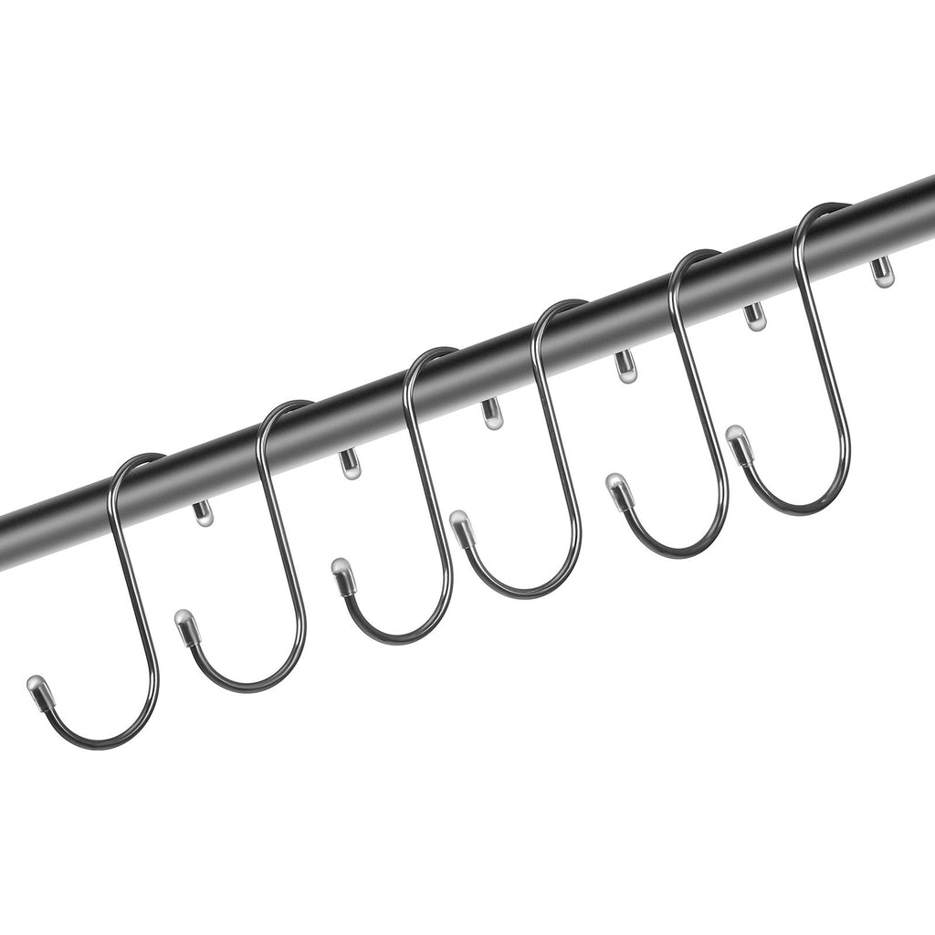 Stainless Steel S Hooks, 40 Pack - image 4