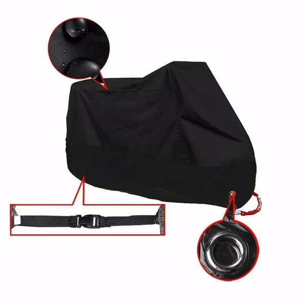 Waterproof Heavy-Duty Motorcycle Cover, 3XL - image 5