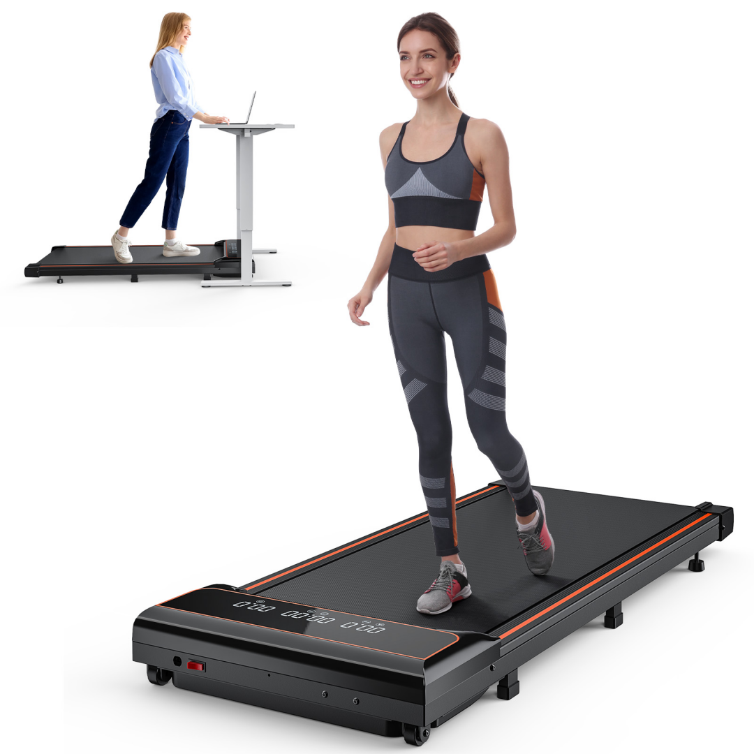 Compact Walking Pad Treadmill, Black - image 4