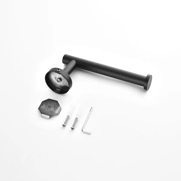 Toilet Paper Holder, Matte Black Stainless Steel, 2 Pack - image 7