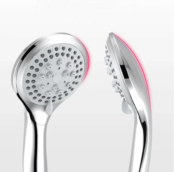 Handheld Shower Head, 5 Settings, with 5 ft Hose