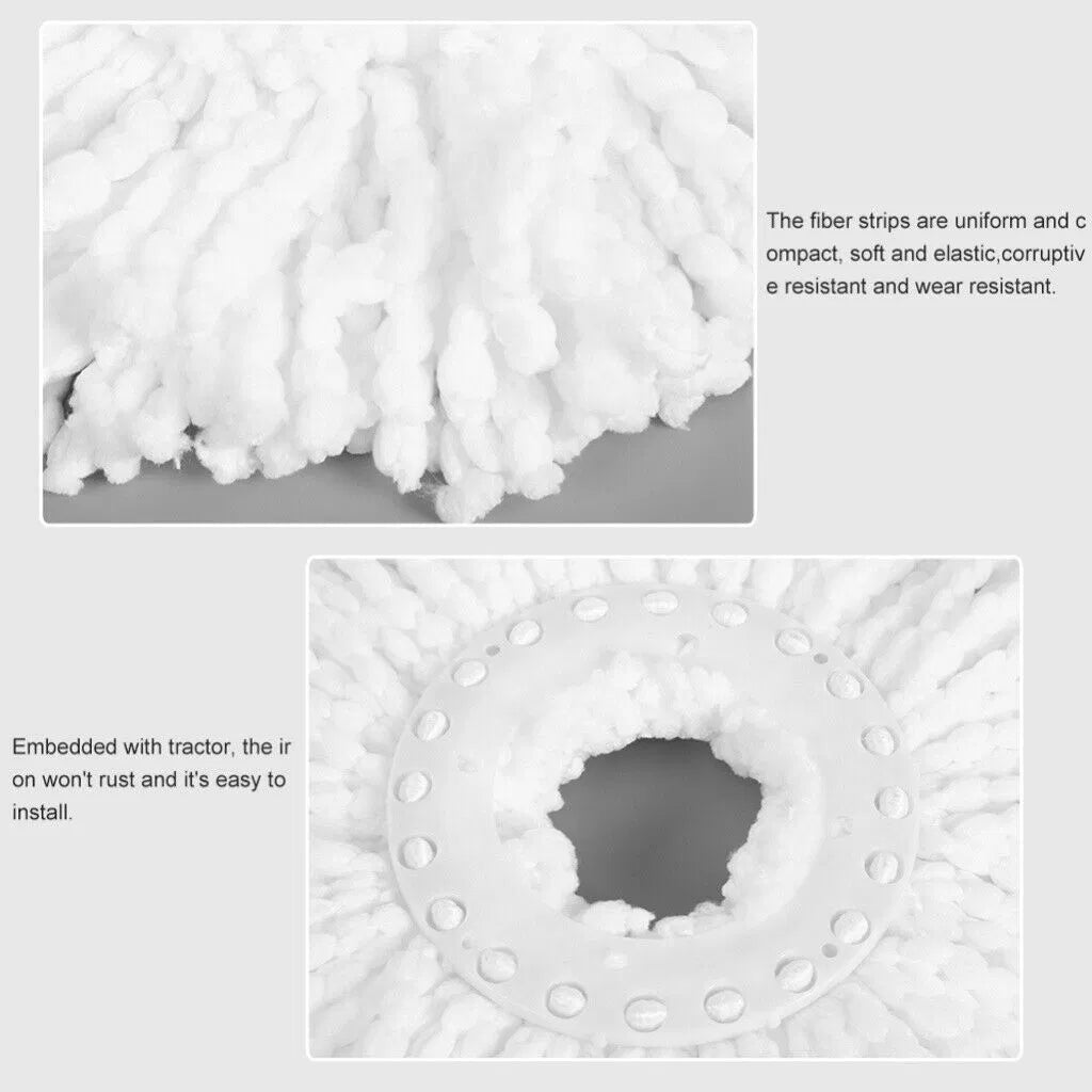 Spin Mop Replacement Heads, 6 Pack - image 4
