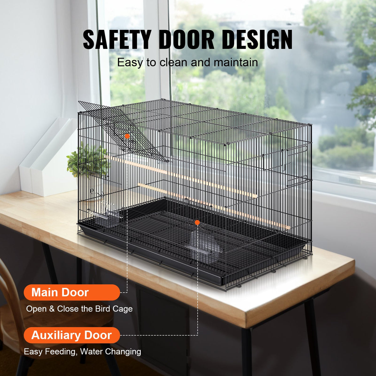 Metal Bird Cage, 30 in - image 4