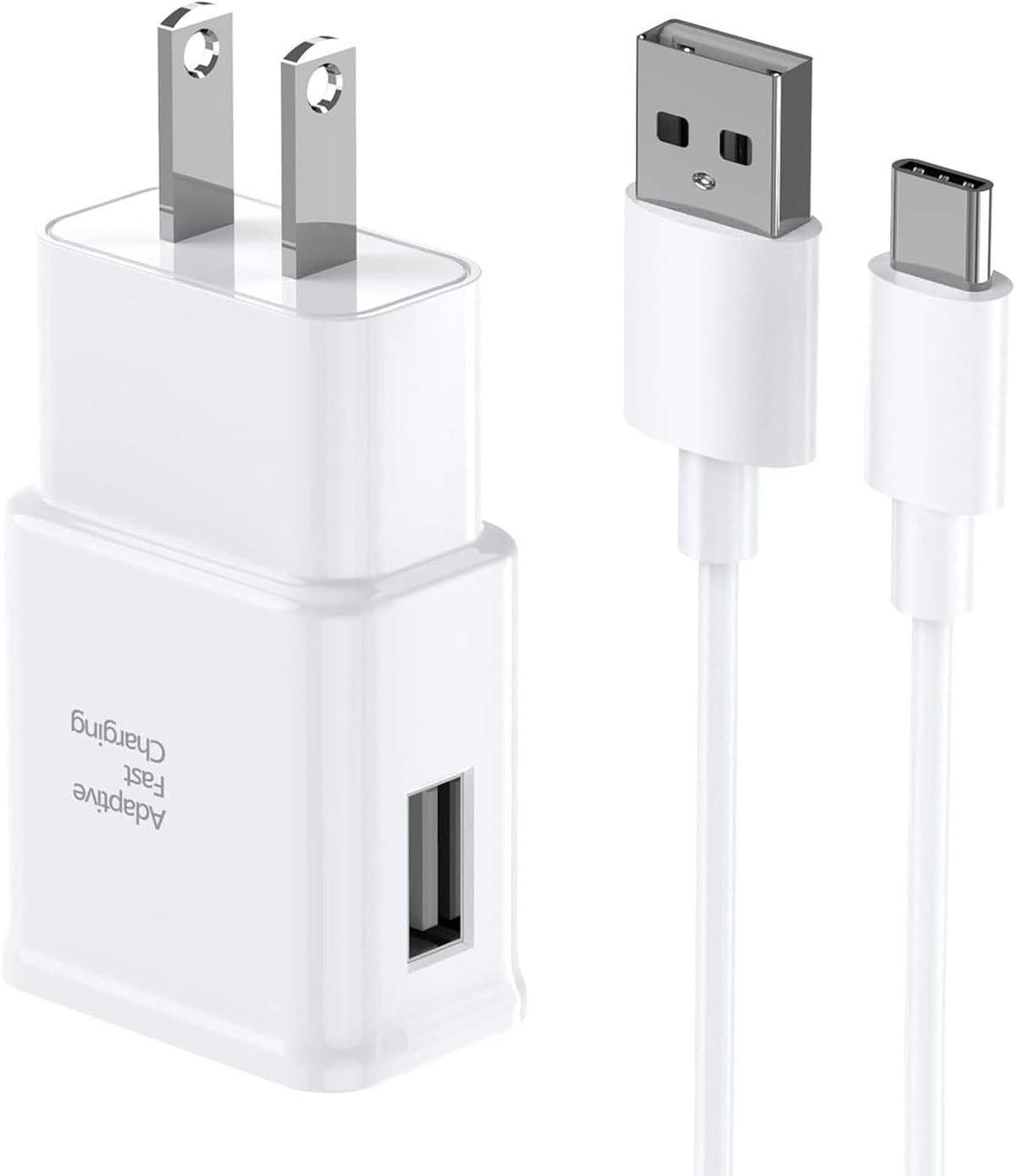 USB-C Wall Charger, 2 Pack, with 6 ft Cables - image 2