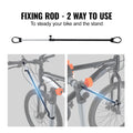 Bike Repair Stand, 80 lb, Steel, with Tool Tray