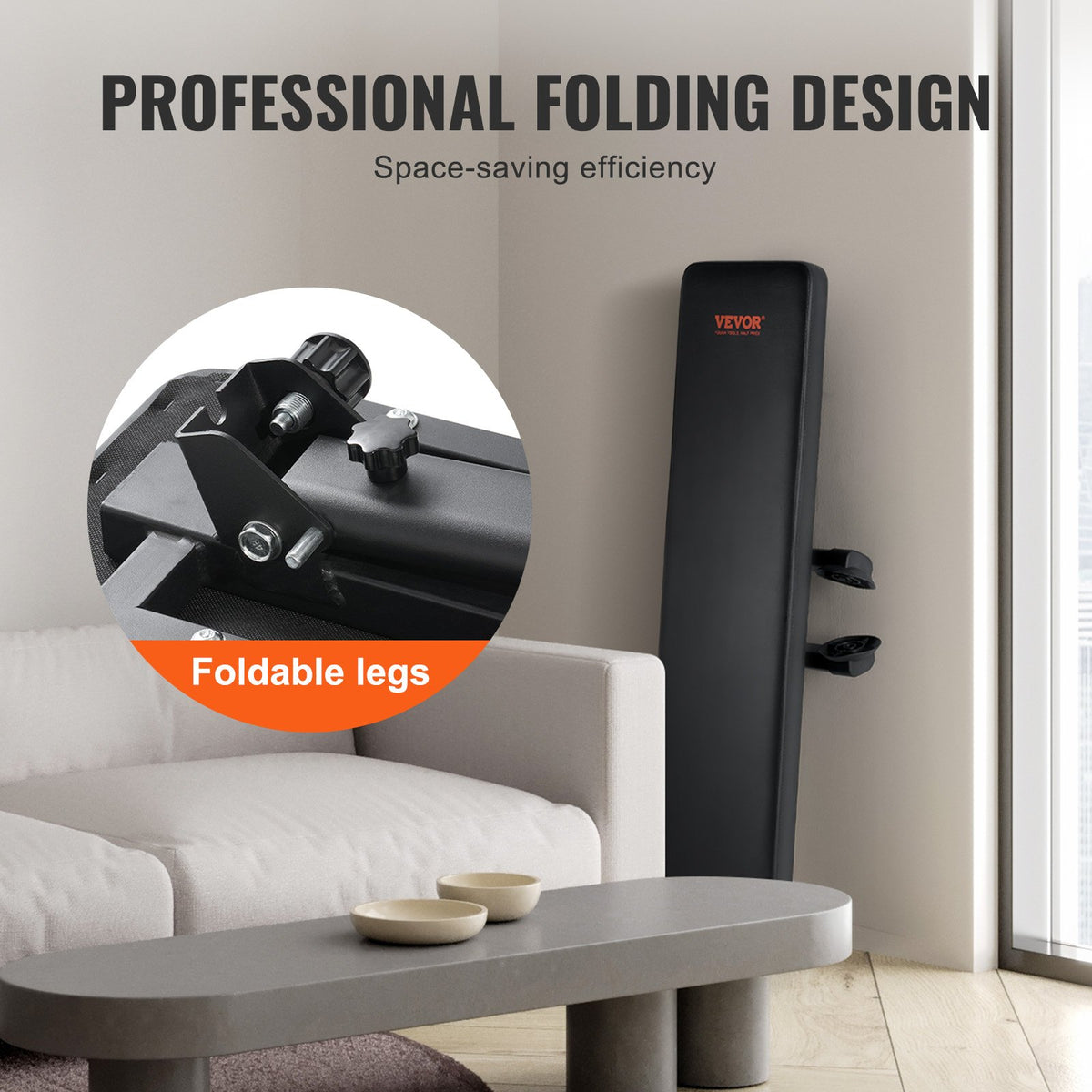 Folding Flat Weight Bench - image 3