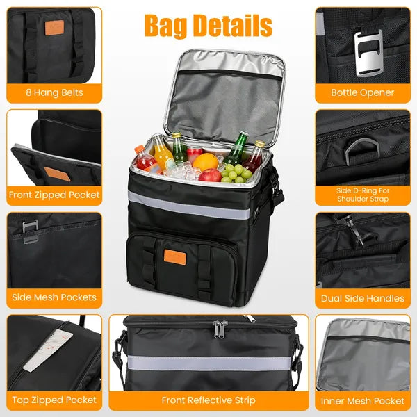 Rolling Cooler Bag, 35 L, with Telescopic Handle - image 6