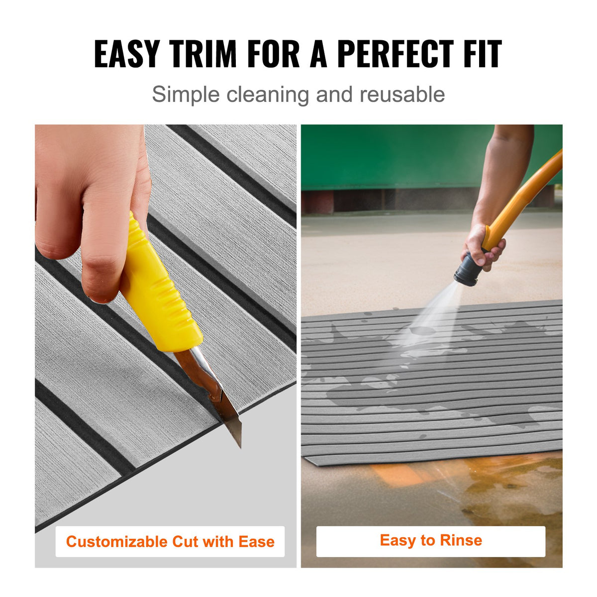EVA Foam Boat Decking Sheet 94.5 x 35.4 in - image 4