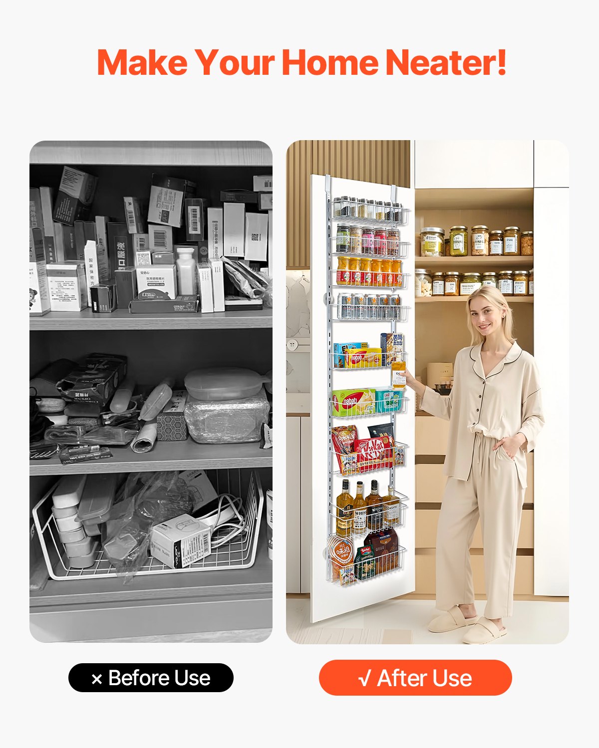 9-Tier Over-the-Door Pantry Organizer - image 6