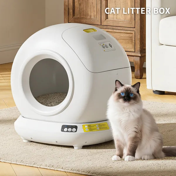 Self-Cleaning Cat Litter Box, 78 L, App Control - image 3