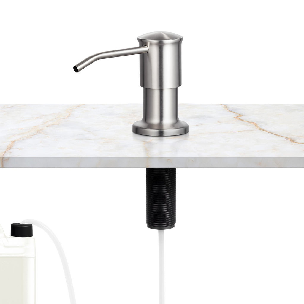 Built-In Sink Soap Dispenser, Stainless Steel - image 5