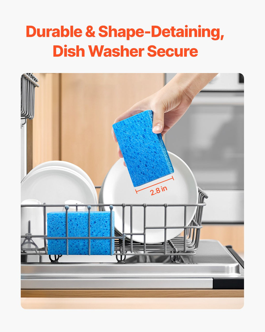 Cellulose Scrub Sponges, 12 Pack - image 5