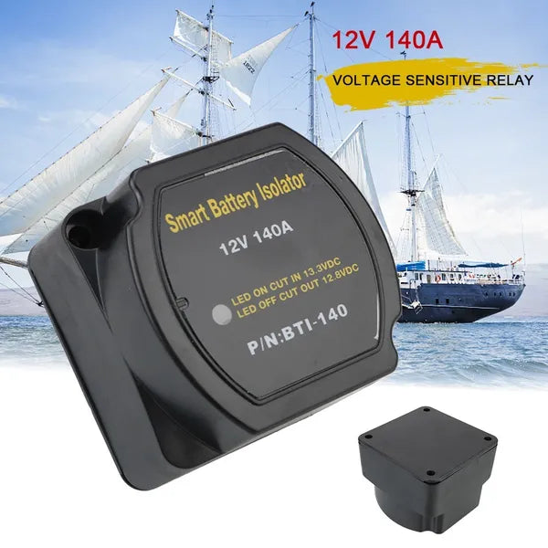 12V 140A Battery Isolator Relay (VSR) - image 3