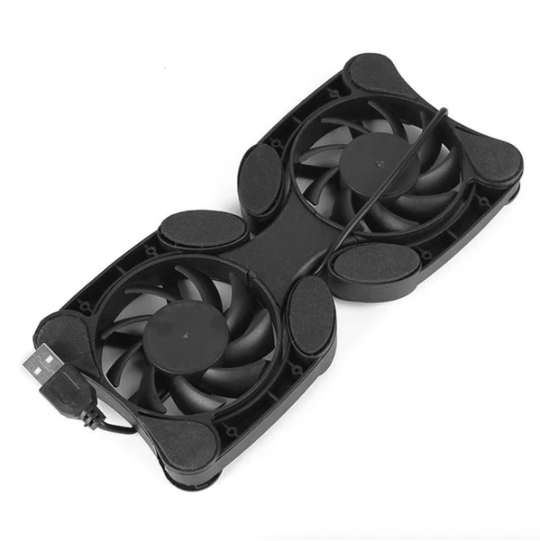 Foldable Dual-Fan Laptop Cooler