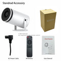 Portable Smart Projector with WiFi 6 and Bluetooth
