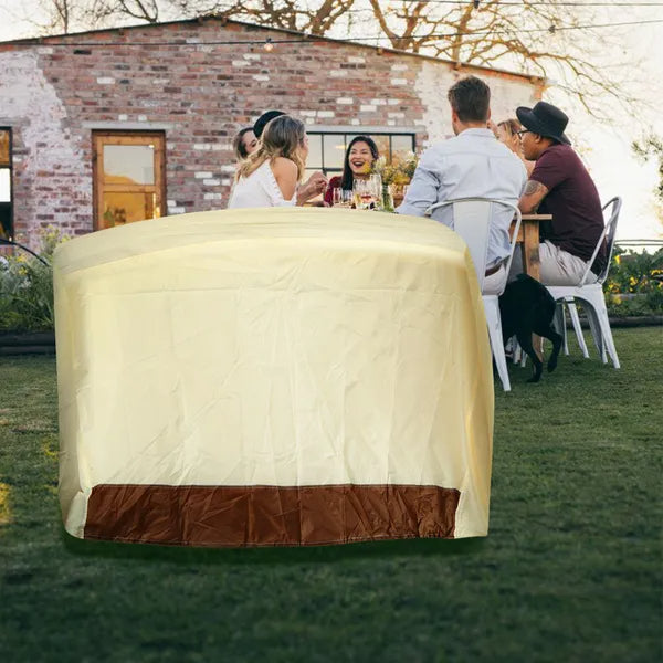 BBQ Grill Cover, 70 in, 210D Oxford - image 7