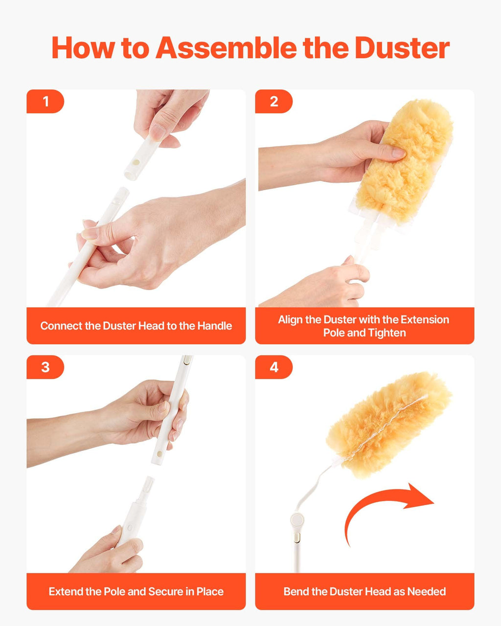 Extendable Duster with 10 Refills - image 2