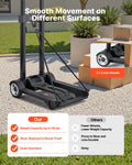 Folding Hand Truck Platform Cart, 110 lb
