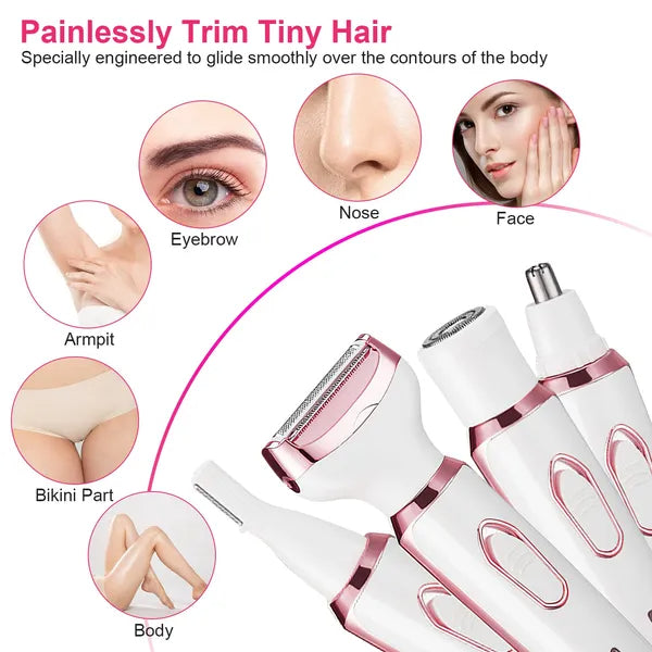 Women's 4-in-1 Electric Shaver Kit - image 3