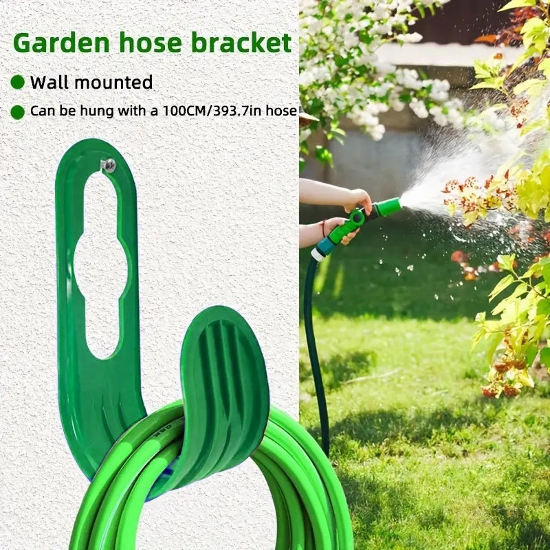 Garden Hose Hanger, 2 Pack, Green - image 7