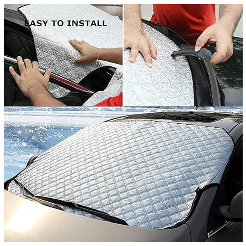 Car Windshield Snow & Ice Cover 55 x 36 in - image 2