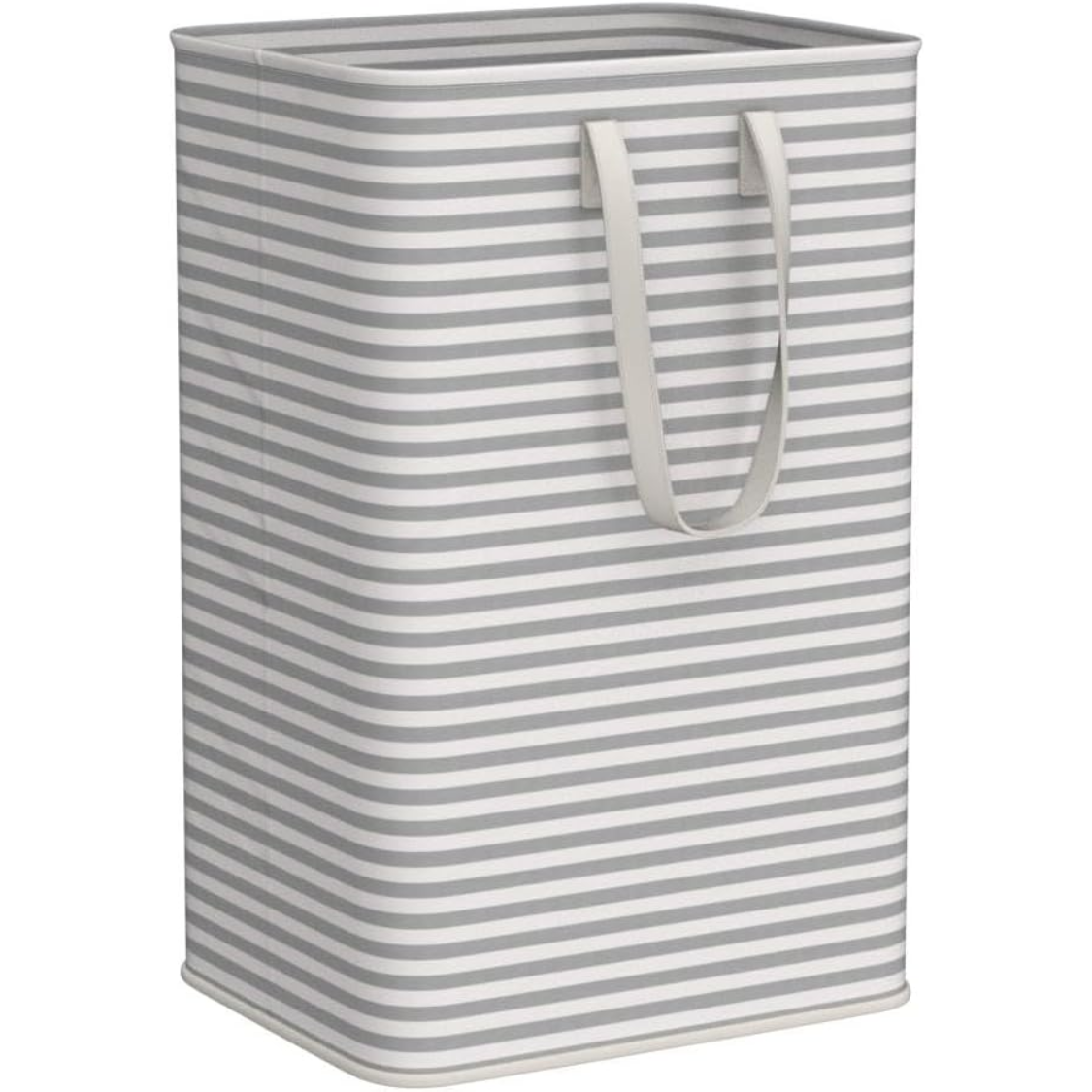 Collapsible Laundry Hamper, 80 L, 2 Pack, Grey - image 4