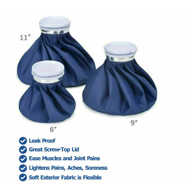 Reusable Ice Bags, 3 Pack, 6, 9 and 11 in - image 2