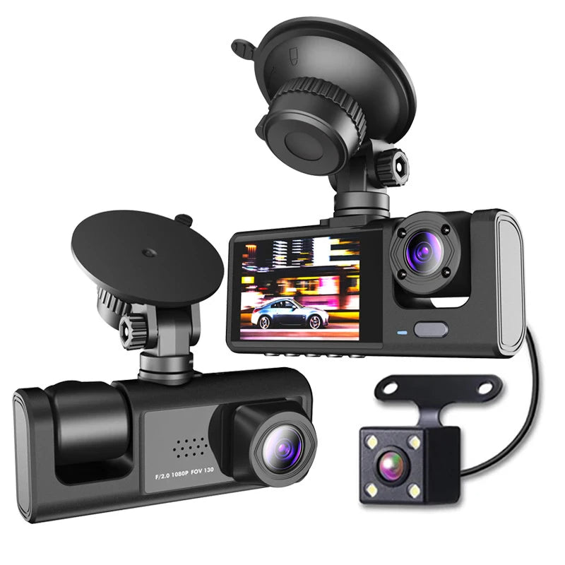Dual-Lens 1080P Dash Cam, Front & Inside - image 10