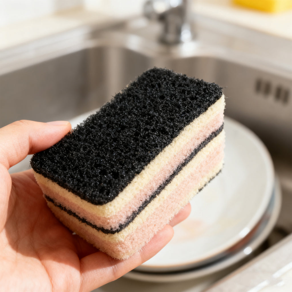 Layered Scrub Sponges, 3 Pack - image 6