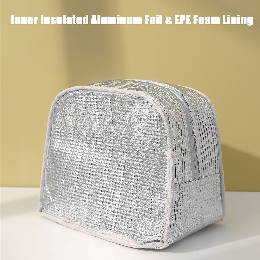 Insulated Lunch Tote, Pink - image 5