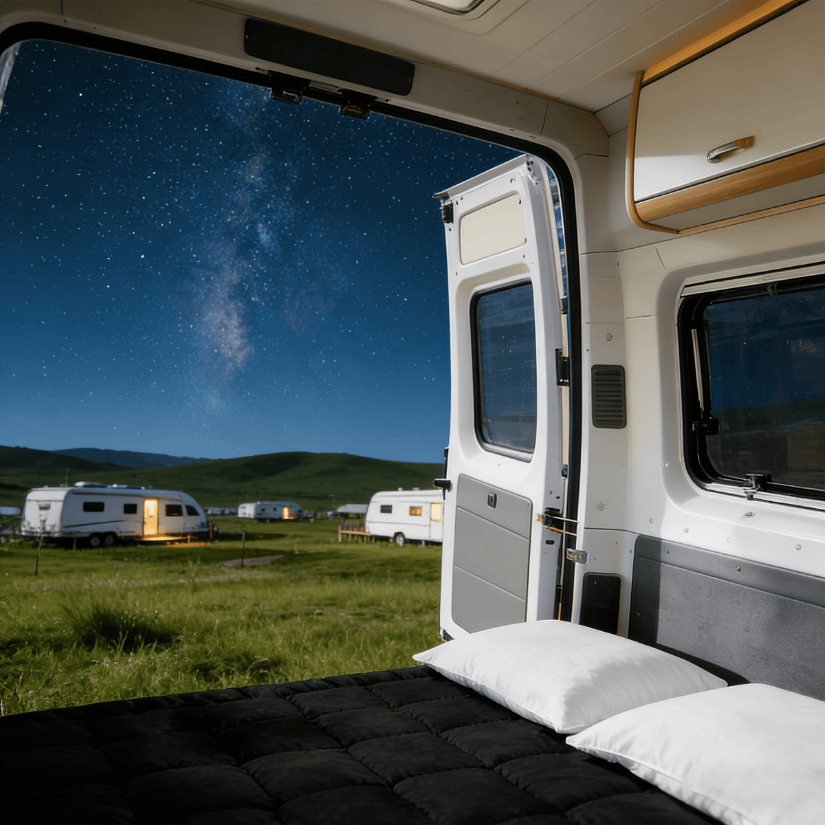 500GEM Roll-Up Portable Mattress for Car & RV Camping