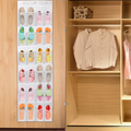 Over-the-Door Shoe Organizer, 24 Pockets