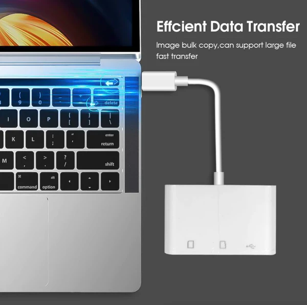 USB-C SD Card Reader, 3-in-1 - image 5