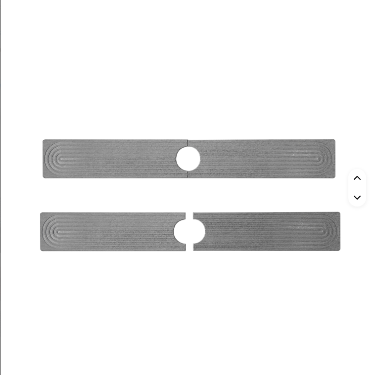 Diatomite Sink Faucet Mat, Quick-Dry, Light Grey - image 2