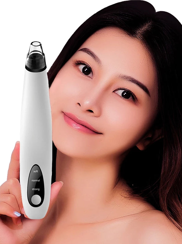 Electric Pore Vacuum Blackhead Remover, White