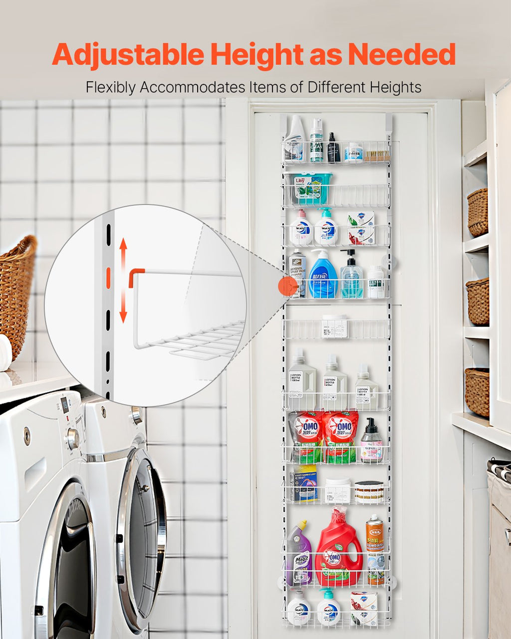 10-Tier Over-the-Door Pantry Organizer - image 2