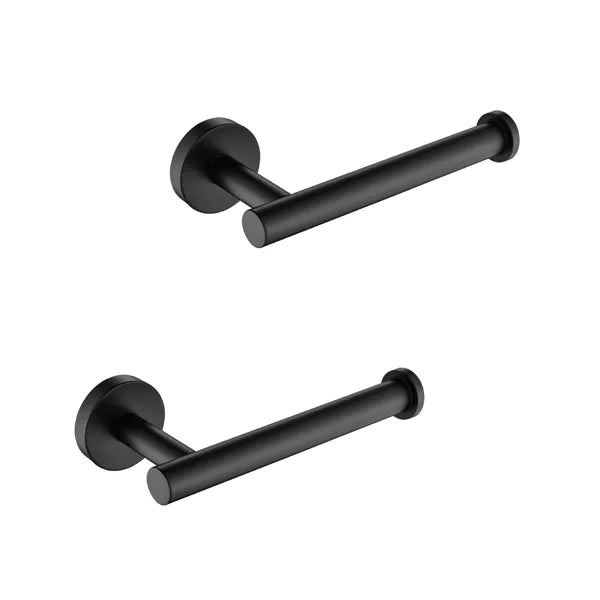 Toilet Paper Holder, Matte Black Stainless Steel, 2 Pack - image 6