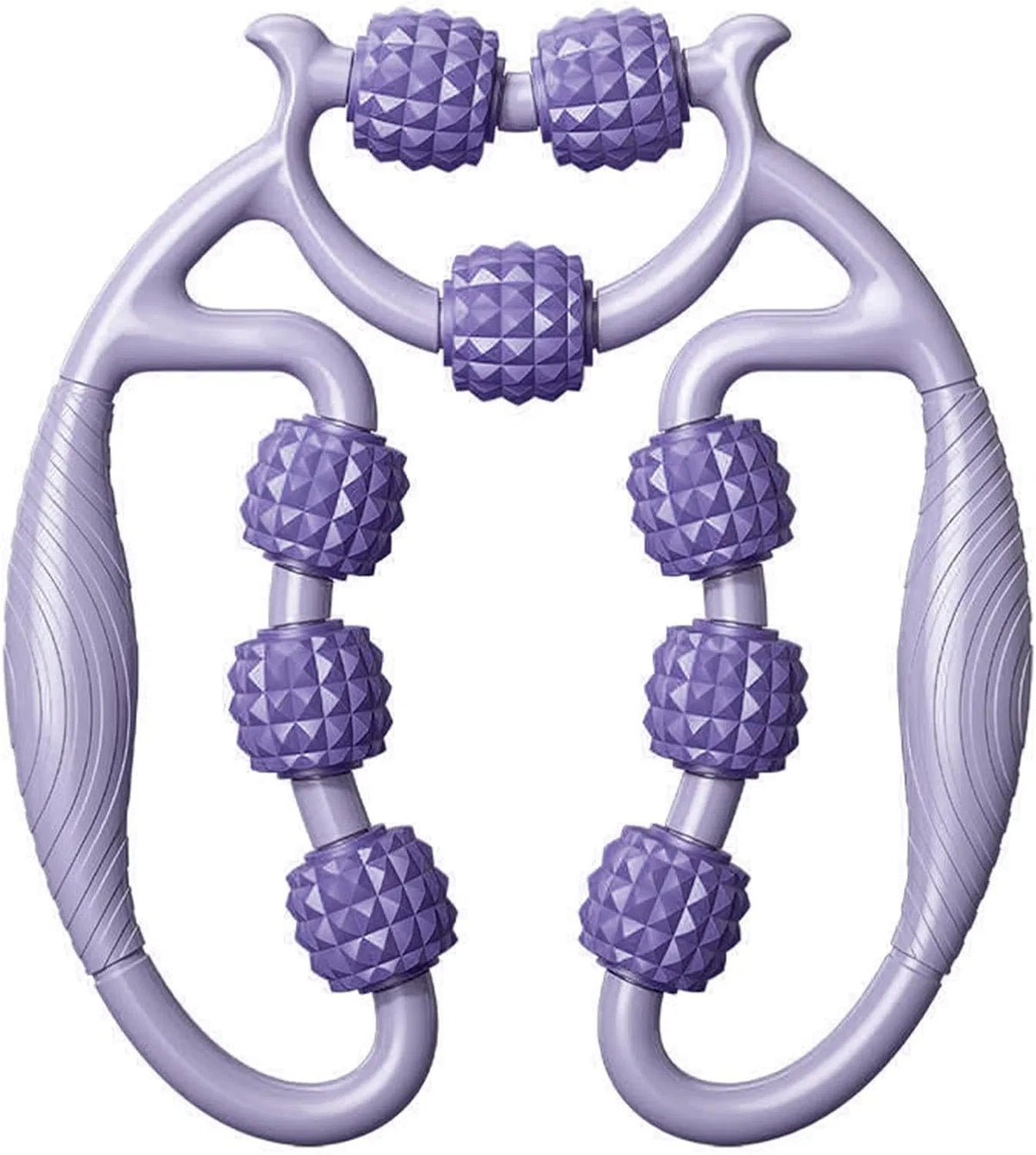 Muscle Roller Stick, 9 Wheels, Purple - image 3