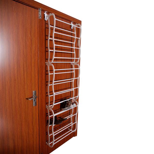 12-Tier Over-the-Door Shoe Rack - image 8