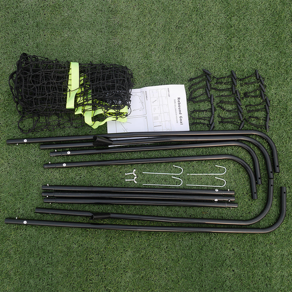Steel Frame Soccer Rebounder Net, 55 x 35 in