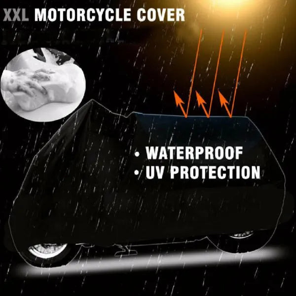 Waterproof Heavy-Duty Motorcycle Cover, 3XL - image 7