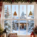 Christmas Tree Diamond Art Ornaments Kit, 4 Pack