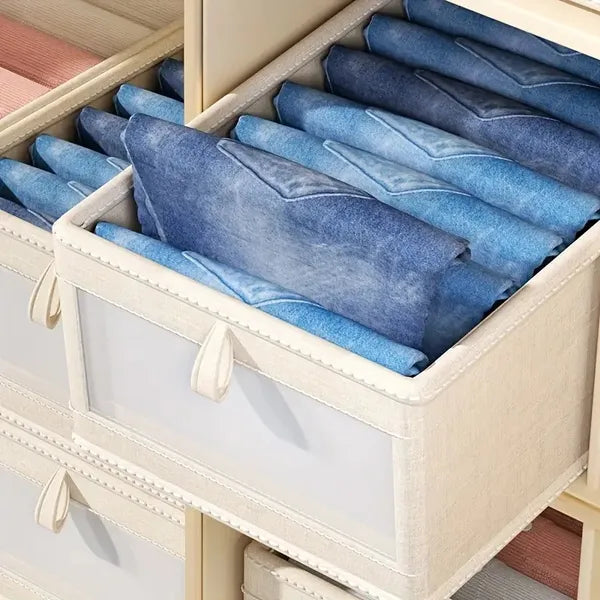 Foldable Clothes Storage Box with Viewing Window - image 7