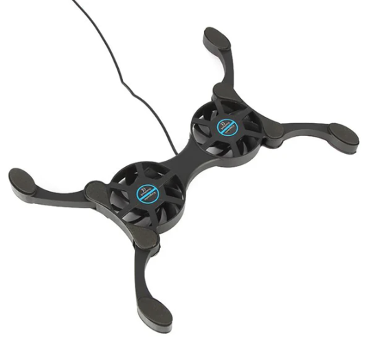 Foldable Dual-Fan Laptop Cooler - image 3