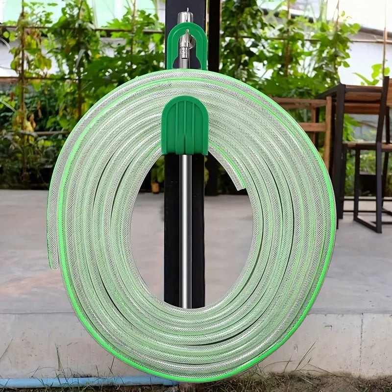 Garden Hose Hanger, 2 Pack, Green - image 4