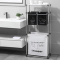 3-Tier Laundry Sorter with 4 Removable Bags