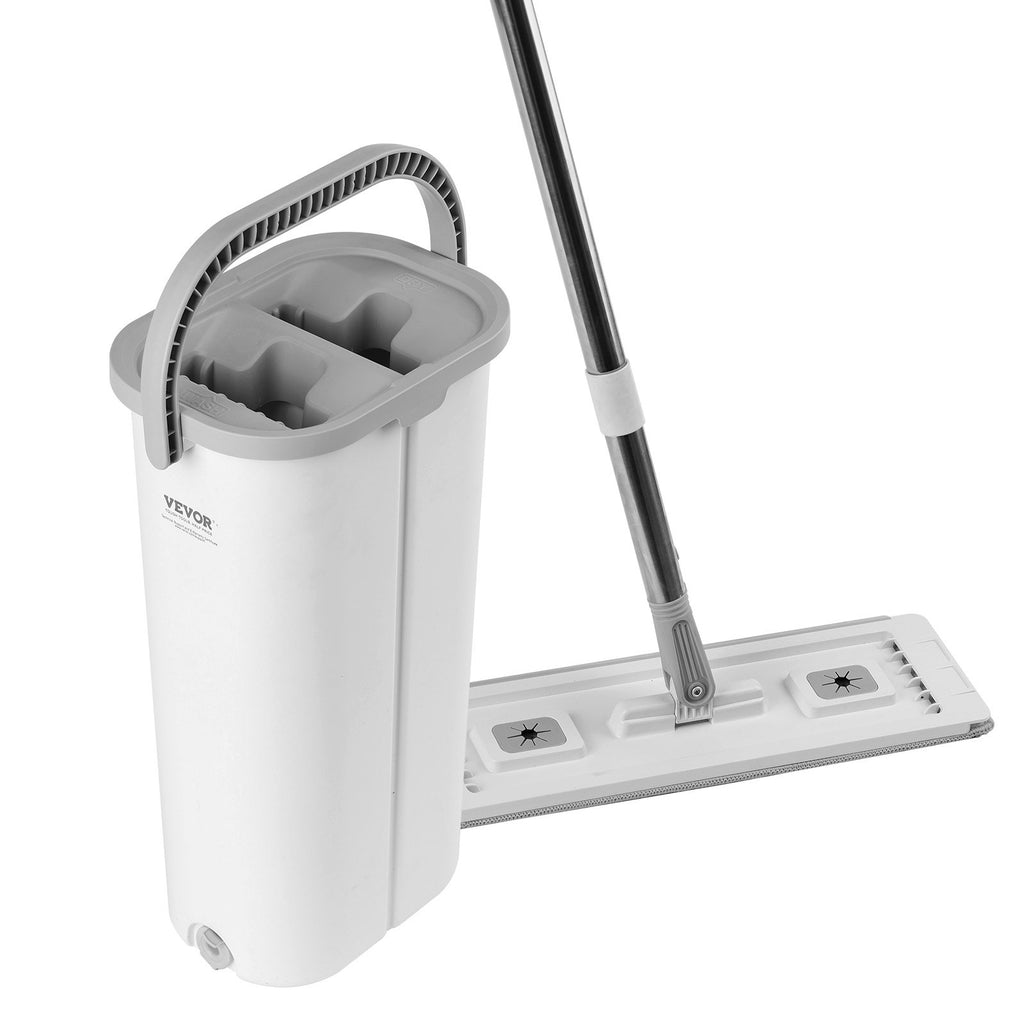 Flat Mop and Bucket Set with 3 Washable Pads - image 5
