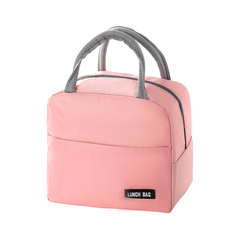 Insulated Lunch Tote, Pink - image 2